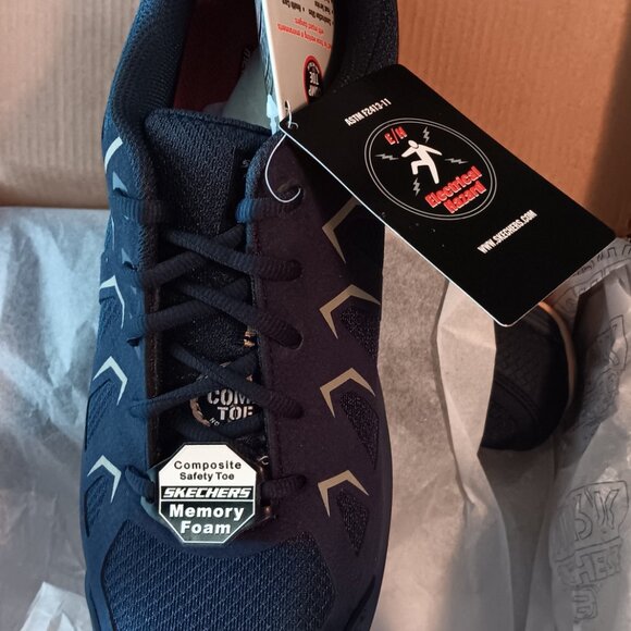 Sketchers for Work Malad II Size 10 Mens - Picture 5 of 8